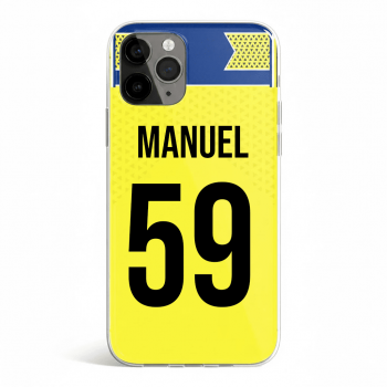 Funda de Gel Personalizada de Camiseta del Cadiz con...
