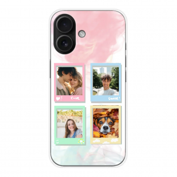 Funda de gel Personalizada 4 fotos