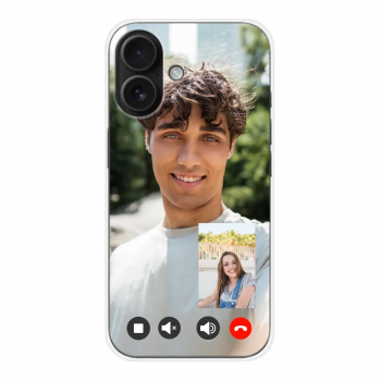 Funda de gel Personalizada estilo videollamada