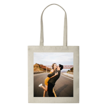 Tote Bag Multiusos con Asas Largas Personalizada con Foto