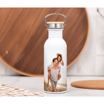 Botella Lechera de Acero Inoxidable 750ml Personalizada...