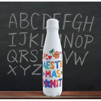Botella Acero Inoxidable 700ml La maestra más bonita