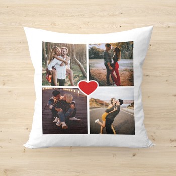 Cojín de 40x40 con Relleno Personalizado con múltiples...