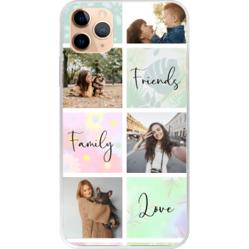 Funda Personalizada Collage de 4 Fotos con estampados en...
