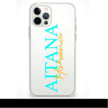 Funda con Nombre y Apellido personalizada en gel...