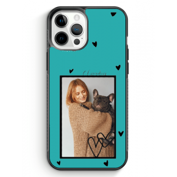 Funda Personalizada foto con corazones