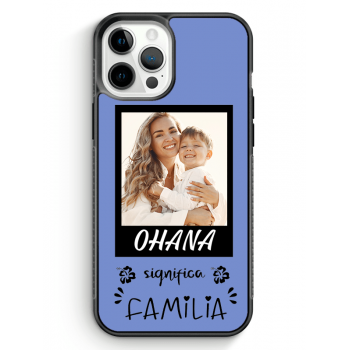 Funda Personalizada Foto Polaroid con texto Ohana...