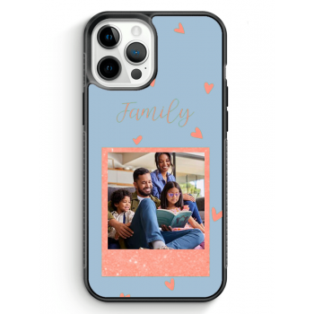 Funda Personalizada Foto Polaroid con Corazones en...