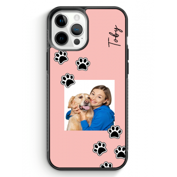 Funda Personalizada con foto y nombre polaroid Huellas de...