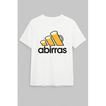 Camiseta Blanca Personalizada "abirras"