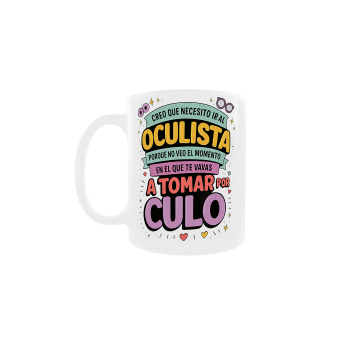 Taza de Cerámica Personalizada "creo que necesito ir al...