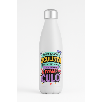 Botella Acero Inoxidable 700ml "creo que necesito ir al...