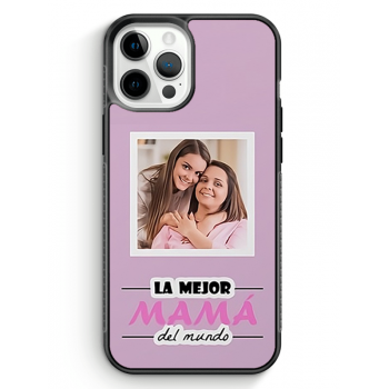 Funda de Gel Personalizada "LA MEJOR MAMA"